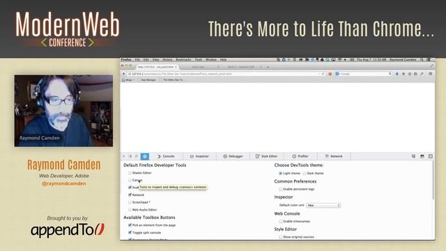 Modern Web Conference 2014 - There's More to Life Than Chrome... - Raymond Camden смотреть онлайн