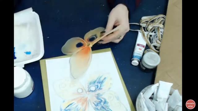 Карнавальная маска БАБОЧКА. Как сделать своими руками Мастер-класс смотреть онлайн