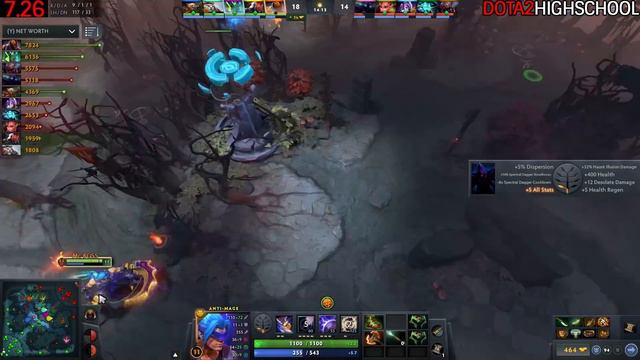 MIRACLE [Anti Mage] 100% Winrate Carry in Ranked 25 Min End Game 7.26 Dota 2 смотреть онлайн