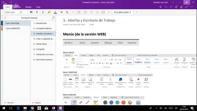 Curso One Note смотреть онлайн