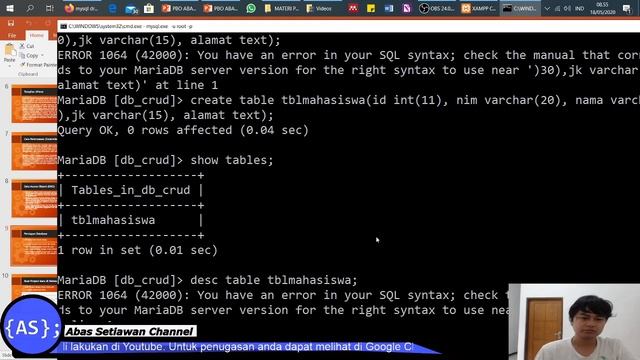 JAVA CRUD MYSQL MVC Bagian 1 (Koneksi MySQL) смотреть онлайн