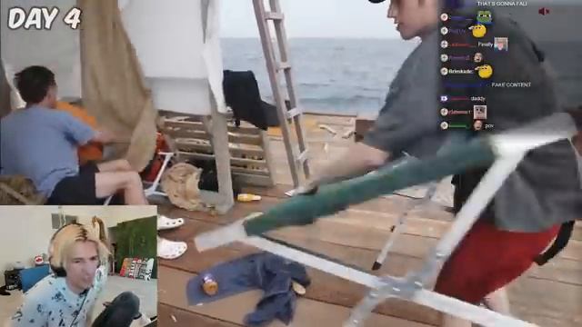 7 Days Stranded At Sea | xQc Reacts to MrBeast смотреть онлайн