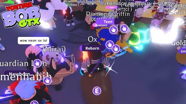 Новый Неоновый Бык в Адопт Ми ! Что дают за нового неон бычка в Адопт Ми ? Адопт Ми Обновление смотреть онлайн