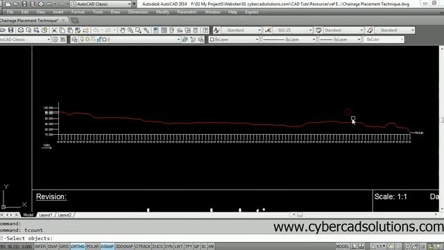 How to place Chainage Text along Profile in AutoCAD смотреть онлайн