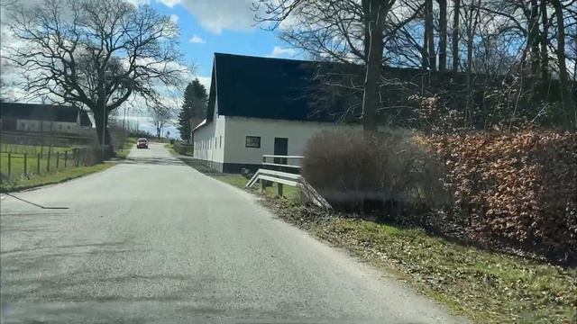DENMARK COUNTRYSIDE SCENIC DRIVE. Jelling To Billund | Denmark Driving Tour