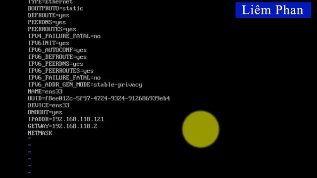 Cài đặt IP tĩnh trên centos 7 bằng dòng lệnh смотреть онлайн