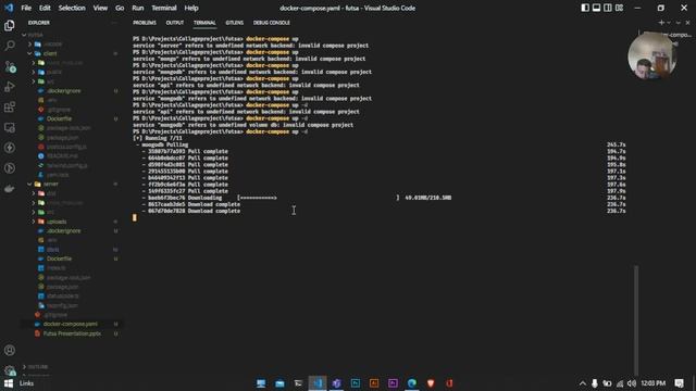 Day11 ( FUTSA project coding ) : Docker MERN stack – Docker Compose смотреть онлайн