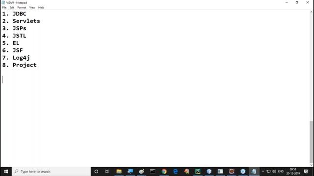 ADV. JAVA tutorials || Session - 1 || by Mr. Nagoor Babu On 20-12-2019 @ 9AM смотреть онлайн