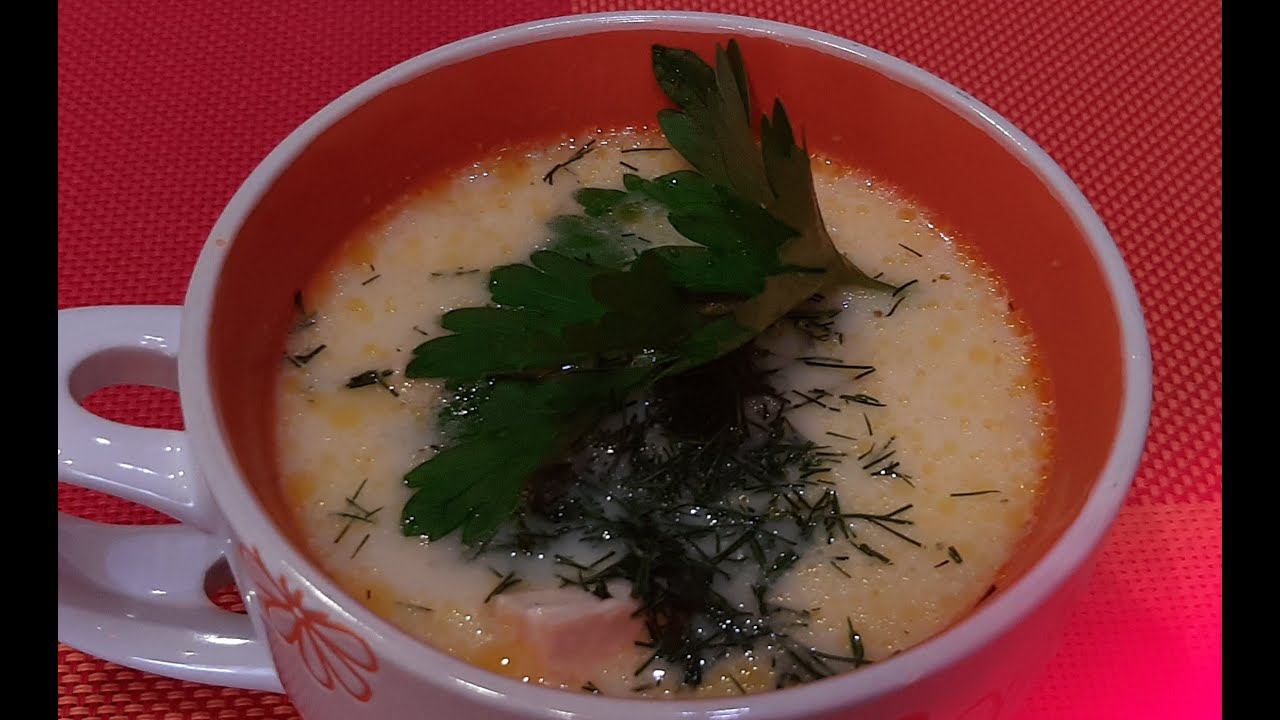 Сырный суп с курицей и яичной лапшой смотреть онлайн