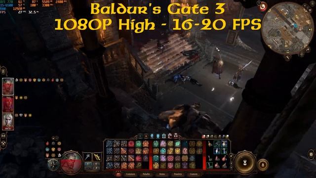 Baldur's Gate 3 chocking Intel Arc A770, Budget GPU not so budget смотреть онлайн