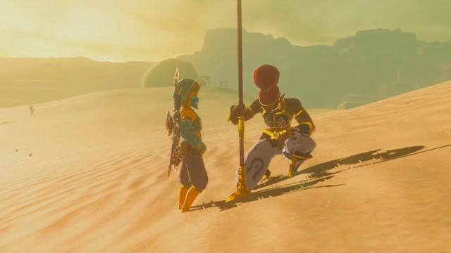 Zelda: Breath of the Wild | The Search for Barta Side Quest - Wasteland Tower Region смотреть онлайн