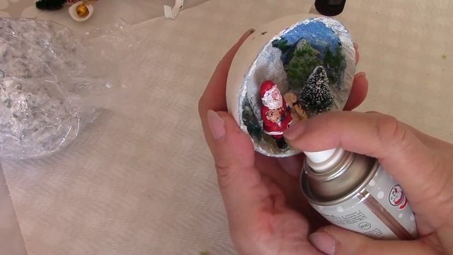 Новогодние шары из пасты папье маше. смотреть онлайн