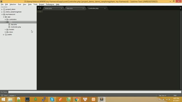 Hướng dẫn tự viết framework PHP - Bài 1: Cấu trúc cơ bản của framework смотреть онлайн