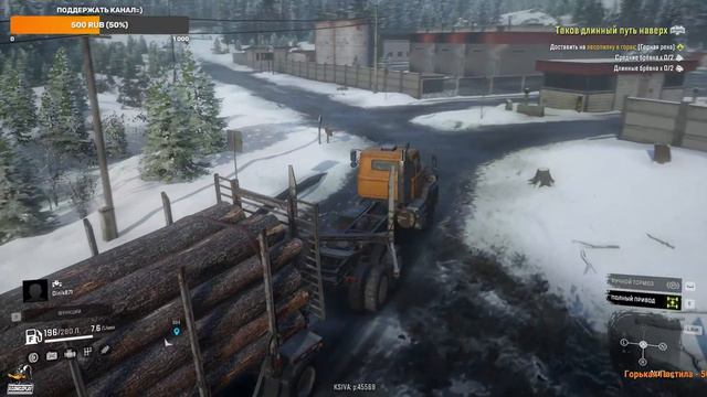 SNOWRUNNER MODS АЛЯСКА смотреть онлайн