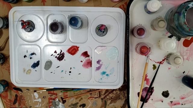 Lo-fi Warhammer Speedpaint to Relax to - Crimson Court: My first time painting! смотреть онлайн