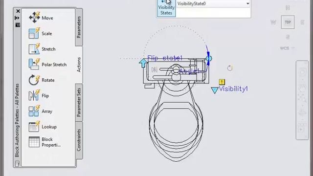 AutoCAD 2016 Create & Edit Blocks, level 2, lesson 2, Dynamic Blocks (Part 2) смотреть онлайн