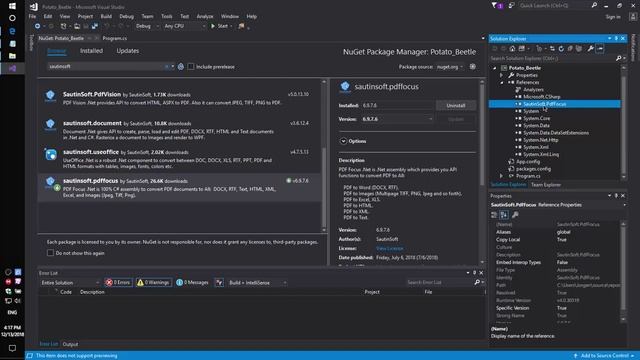 PDF Focus.Net - Как программно преобразовать PDF в Word с помощью языка С# и vb.net смотреть онлайн