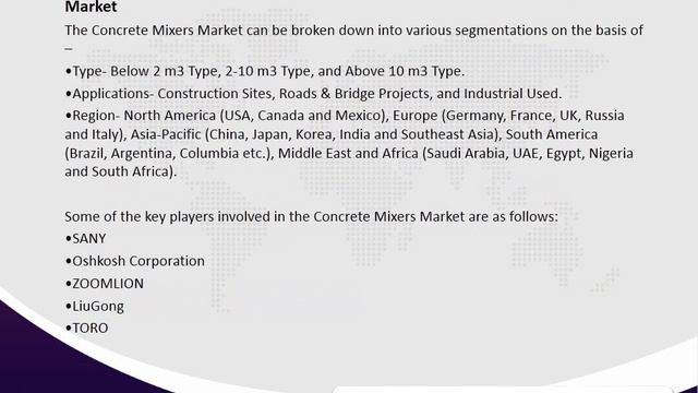 Concrete Mixers Market: Electricity Is Used To Power Portable Concrete Drum Mixer смотреть онлайн