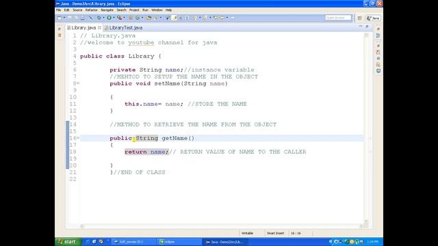 Library CLASS AND OBJECT CREATION | Introduction to JAVA | JAVA PROGRAM | TUTORIAL 3.1 | MAC смотреть онлайн