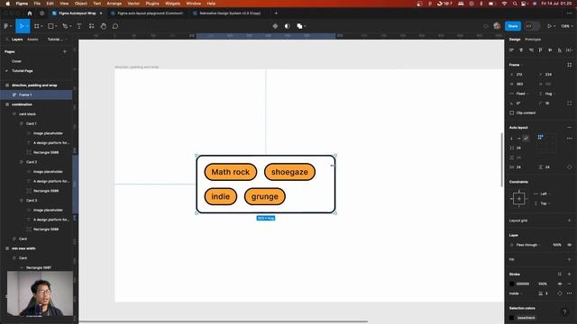 Figma Autolayout Wrap (NEW!) #figmatutorial #uiux