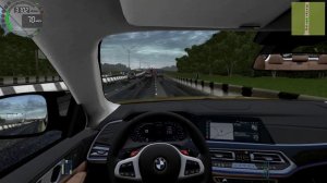 City Car Driving еду на дачу на BMW X6 раздаю + музыка