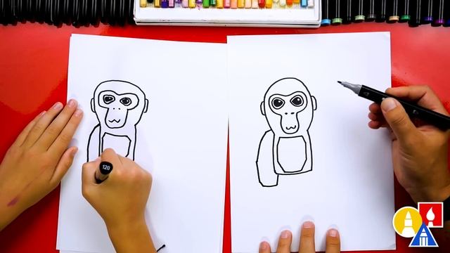 How To Draw Gorilla Tag смотреть онлайн