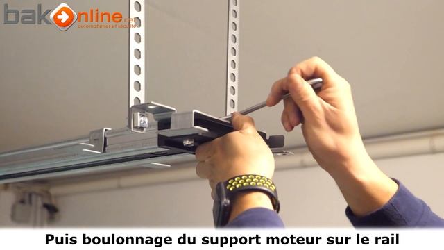 Installation d'une motorisation de porte de garage KIT FAAC DOLPHIN D600 BAKONLINE смотреть онлайн