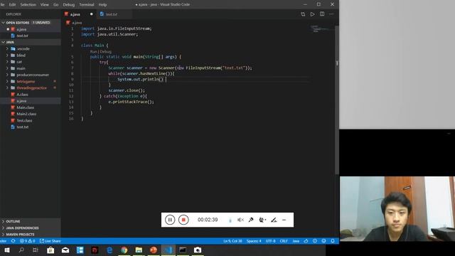 [English] [Introduction To Java] 30 Read From Text File! смотреть онлайн