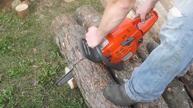 Бытовая бензопила HUSQVARNA 455 e-series Rancher смотреть онлайн