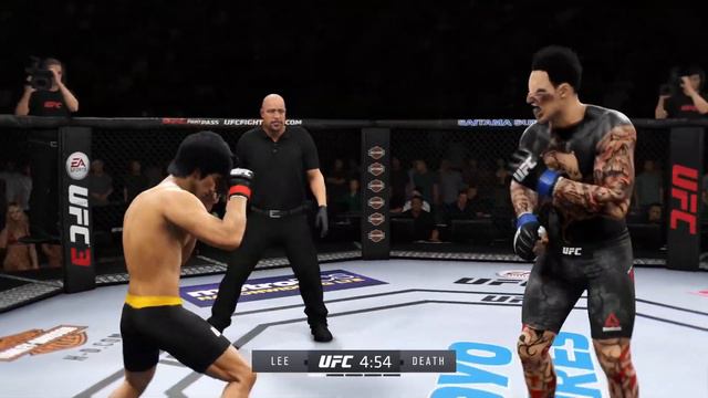 Bruce Lee vs. Doctor Death (EA Sports UFC 3) - Crazy UFC 👊🤪 смотреть онлайн