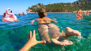 Турки изгнали БЕССТЫЖИХ ТУРИСТОВ с этого пляжа! Турецкая Анапа во всей красе! Анталия Турция 2024