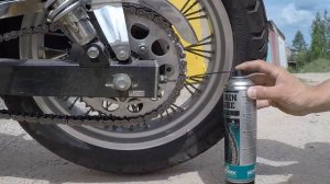 смазка цепи мотоцикла - быстро, просто, аккуратно