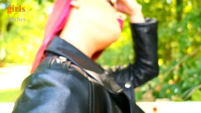 Black Leather jacket | Black Romper | Black heels смотреть онлайн