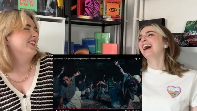 ATINY React To ATEEZ(에이티즈) 산 'Imagine Dragons - Warriors' Performance Video | Hallyu Doing
