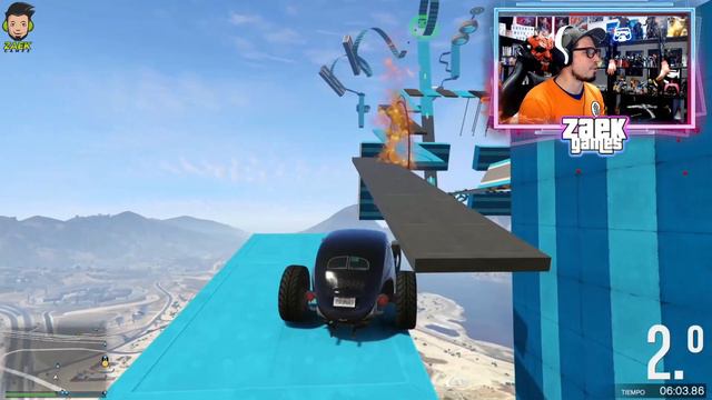 PARKOUR con el NUEVO coche BF WEEVIL Medium DIFICIL🔥GTA V ONLINE смотреть онлайн