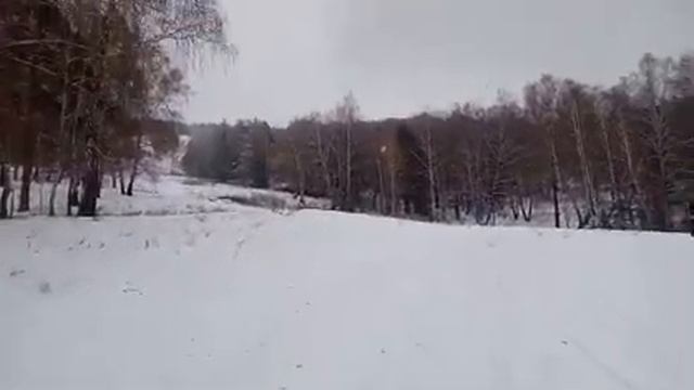 Катание на снегокате смотреть онлайн