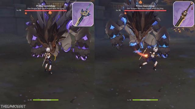 Prototype Archaic vs Whiteblind for Itto side by side comparison смотреть онлайн