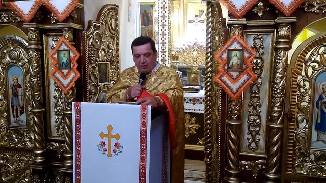 Неділя 19 та по Зісланні Святого Духа проповідь церква Cв Пророка Іллі Кривчиці смотреть онлайн