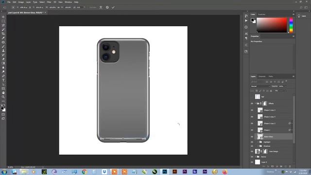How to make 3d phone case cover Mock-up in Adobe Photoshop cc Tutorial Part 3 смотреть онлайн