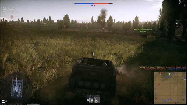WAR THUNDER # ASU-57 BICHIN zueiro :D смотреть онлайн