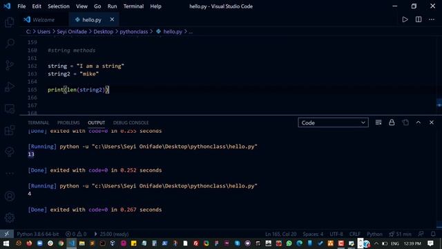 Python - 11 String Methods смотреть онлайн