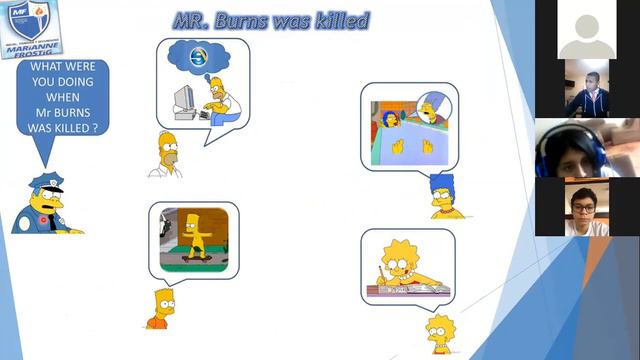 4th secondary professions and past continuous sentences смотреть онлайн