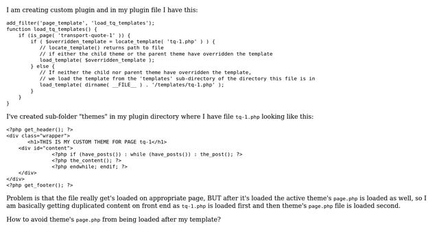 Wordpress: Custom Plugin theme filter смотреть онлайн