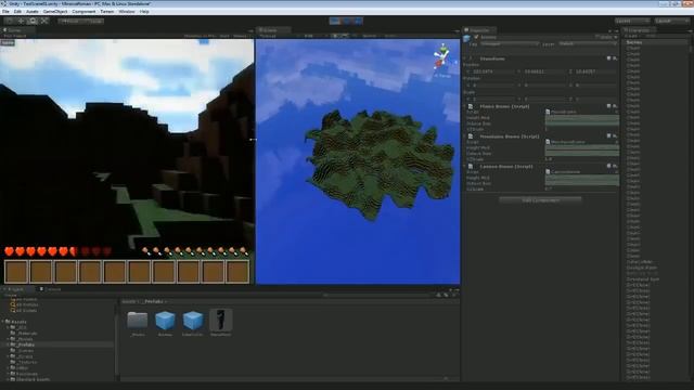 Minecraft In Unity 3D [Flashing Images] - One-Week Programming Challenge