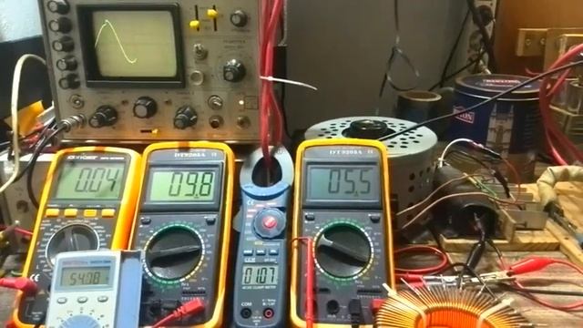 Резонанс токов и ВВ индуктор смотреть онлайн