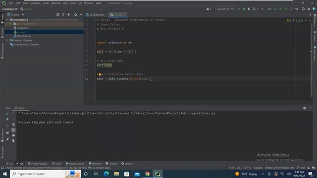 INF601 - Mini Project 1 Starter смотреть онлайн