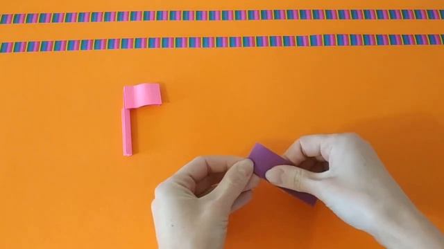 Paper flag.--Бумажный флаг. смотреть онлайн