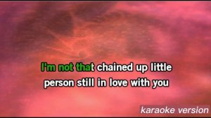 I Will Survive by Gloria Gaynor karaoke version