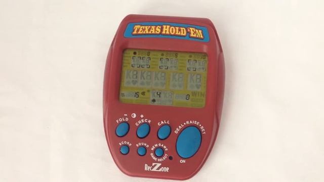 Texas Hold 'em Electronic Handheld Game смотреть онлайн