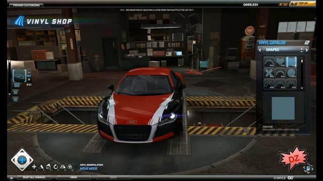 NFS World - Darius Audi R8 Vinyl Tutorial(NFS Carbon) смотреть онлайн